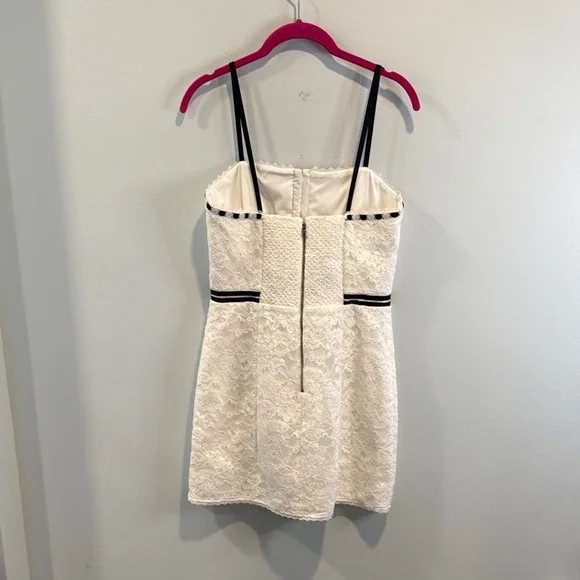 Alice + Olivia Matilda Lace Mini Dress 6